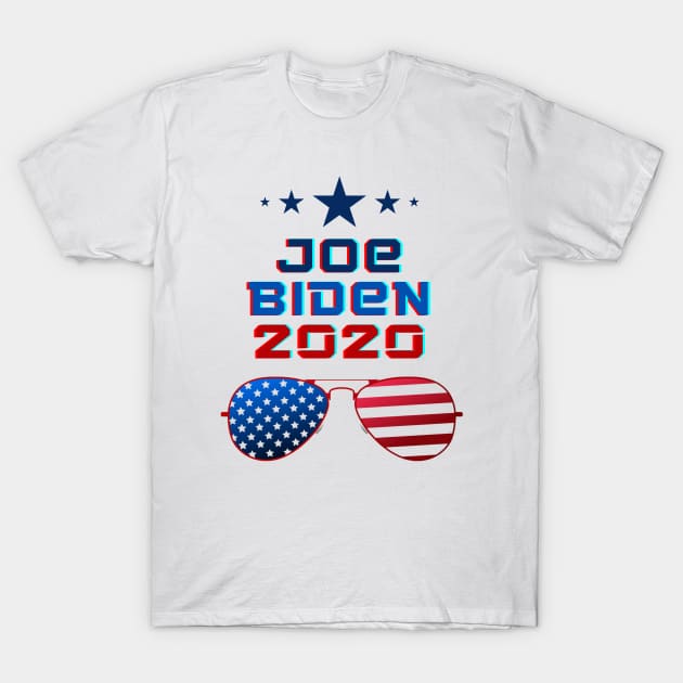 biden sunglasses - biden for president 2020 T-Shirt by OrionBlue